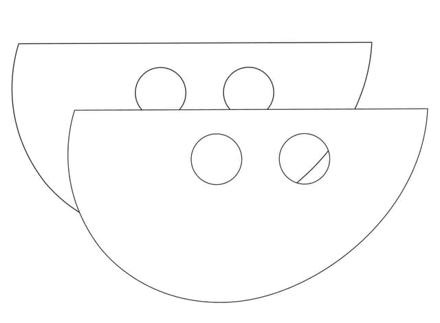 Button Protector - halfcircle